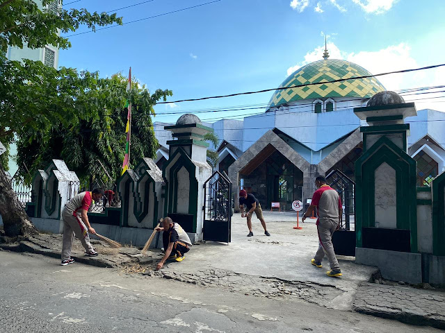 Tiga Pilar Kecamatan Benteng Gelar Baksos dan Deklarasi Pilkada Damai di Masjid Al Umaraini 