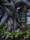 Miniature Tower and Tree