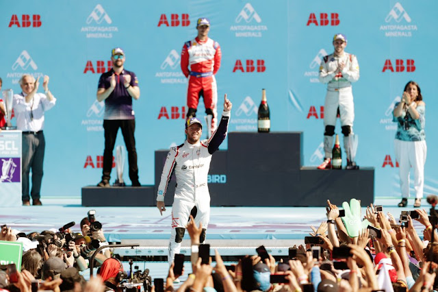 Fórmula E: Sam Bird ganó en el ePrix de Santiago de Chile