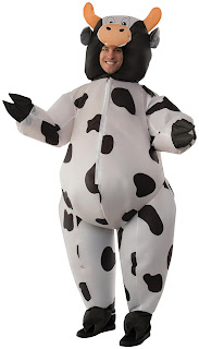  Women's Cow Inflatable Adult Costume 