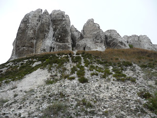  Белокузьминовские меловые скалы.