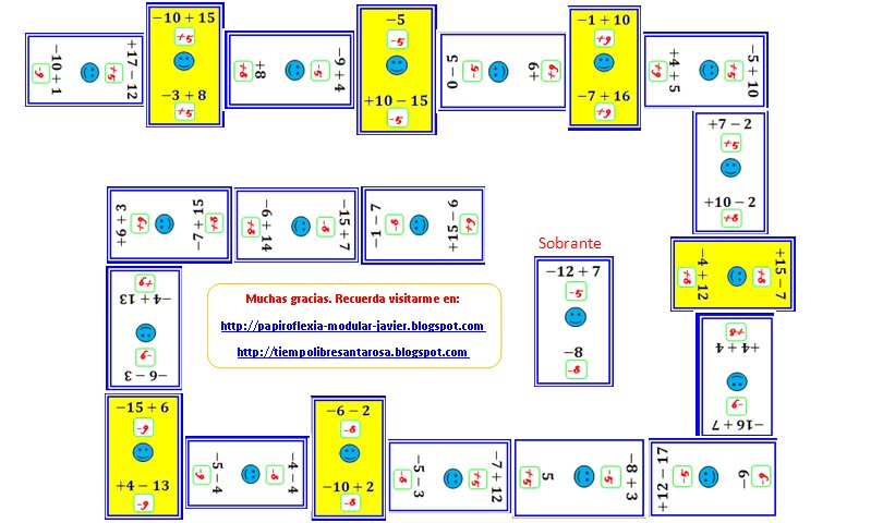 Juego Ludico Para Matematicas El Blog Del Maestro Diego Materiales De Uso Para El Show Vision Blog