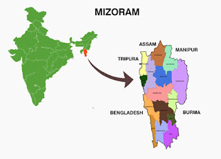 Muslim Population in Cities of Mizoram