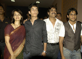 nagarjuna family amala aakill and naga chaitanya