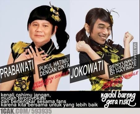 Kumpulan Gambar Capres dan Cawapres Jokowi JK dan Prabowo Hatta