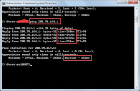 Check ping to DOTA2