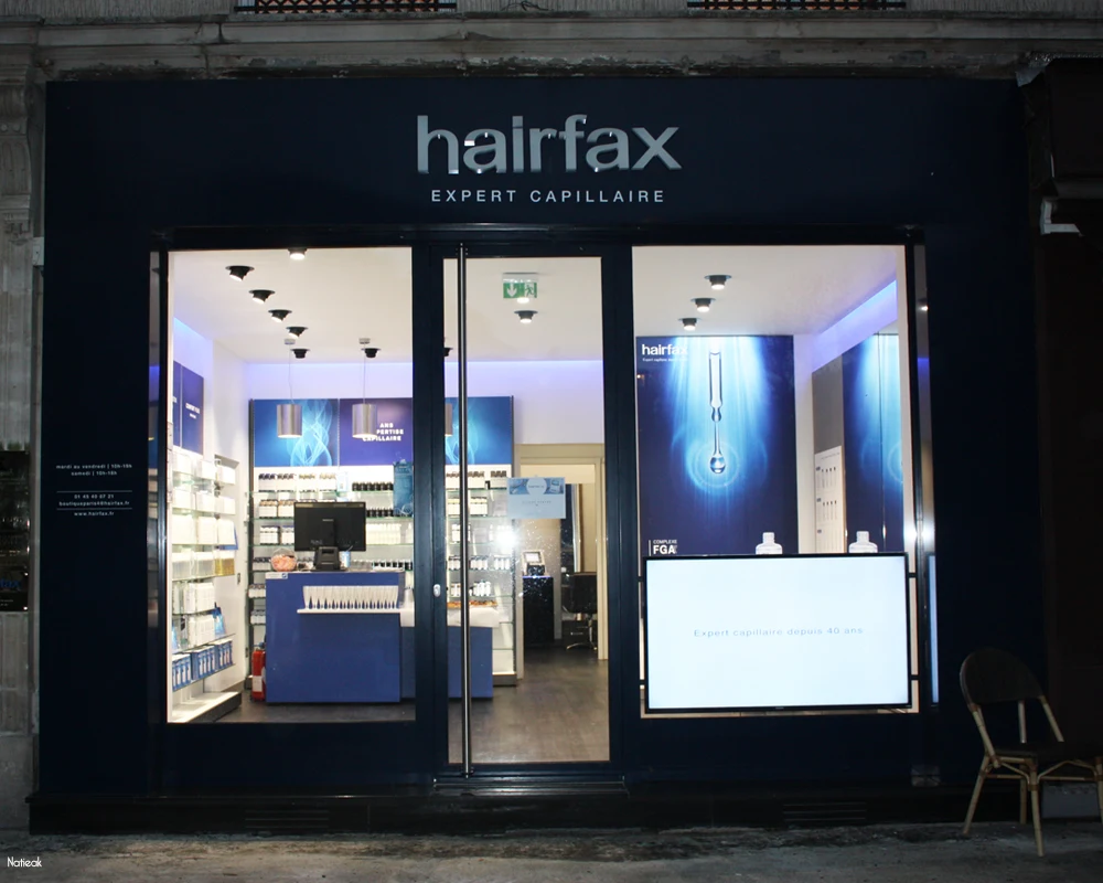  la boutique parisienne Hairfax expert capillaire