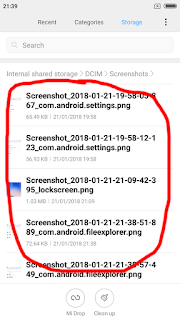 How to screenshot on Xiaomi Redmi 5A