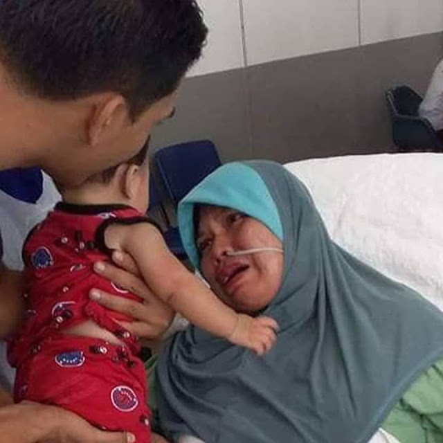 Tangisan Ibu Pertama Kali Lihat Anak Selepas Koma 138 Hari