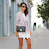 LIVE IN LAVENDER - SCHUTZ SLATE SANDALS & CHANEL BOY BAG 