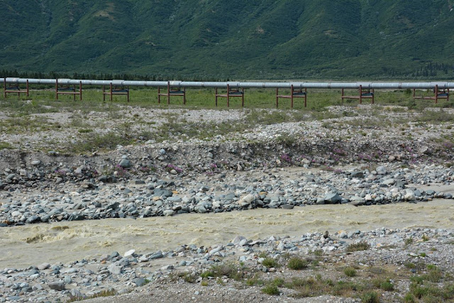 Alaska Pipeline river