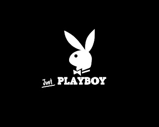 Playboy Bunny Logo Black and White 