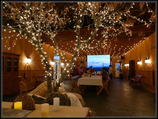 Dinner at the Farm at Dancing Ewe Farm in Granville NY