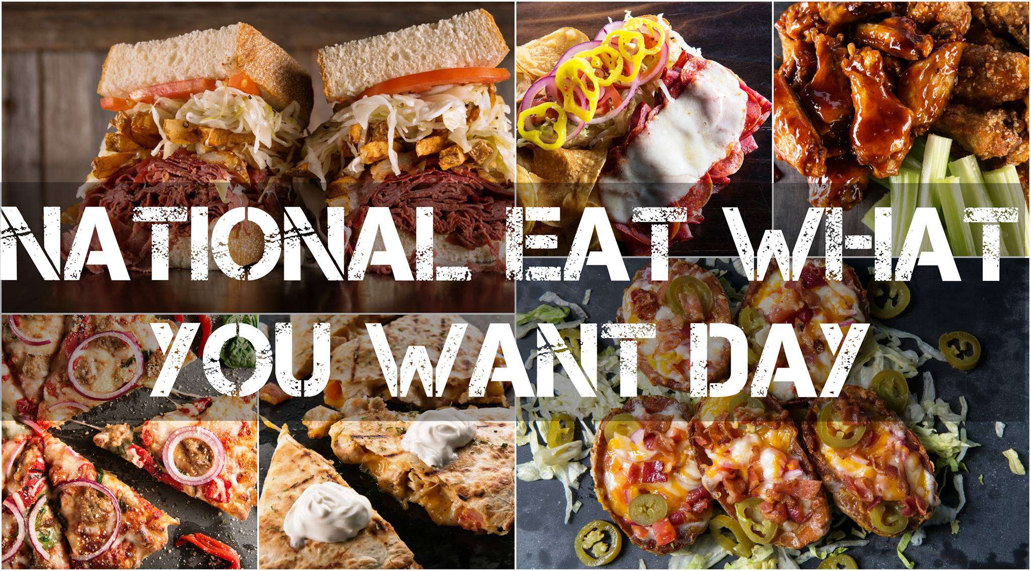 National Eat What You Want Day Wishes