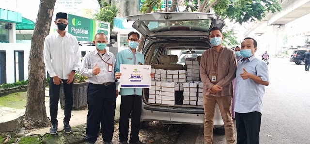 Pegadaian Medan Bersama DT Peduli Berbagi Takjil 