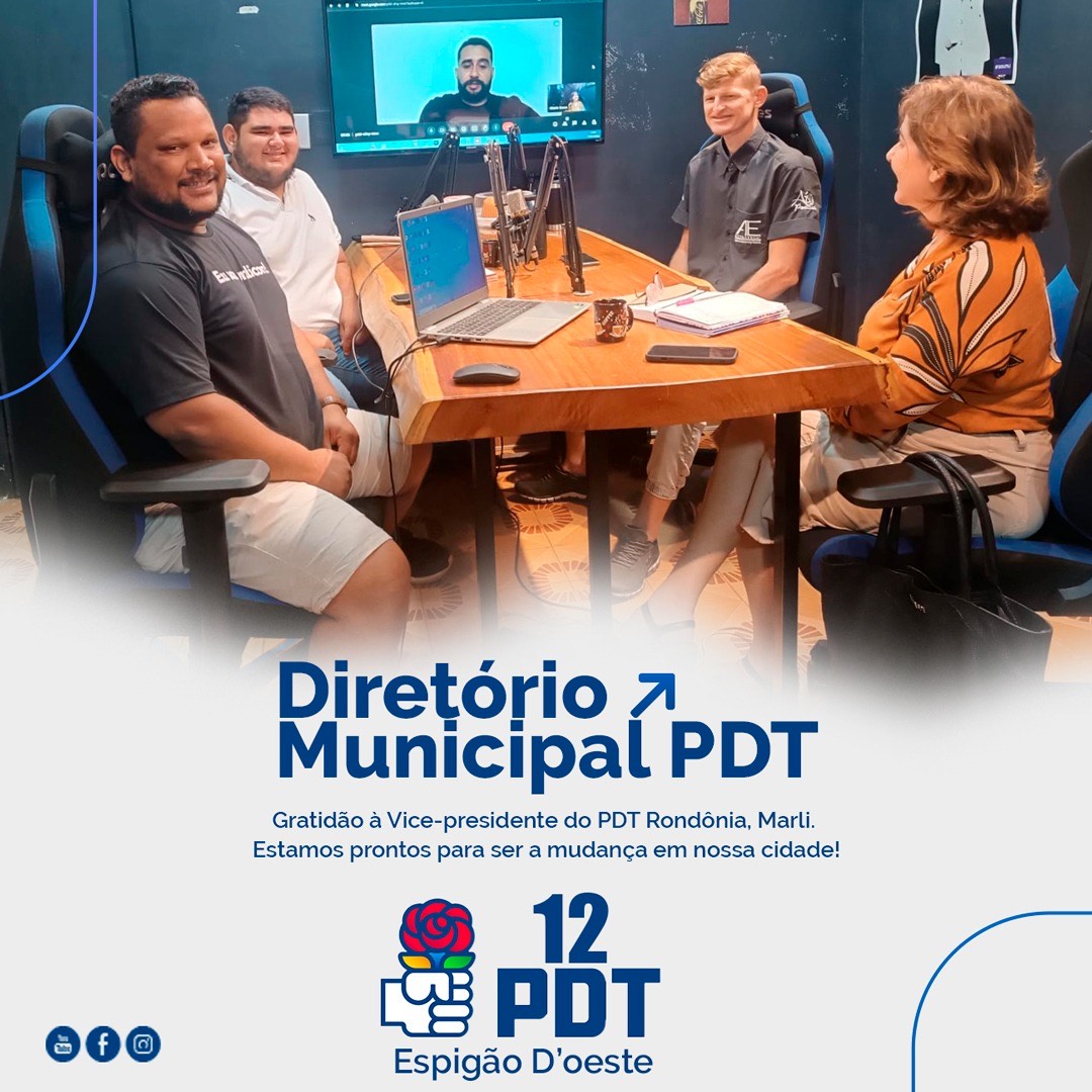 Juventude do PDT de Espigão D'Oeste: Renovando a Cena Política Local 