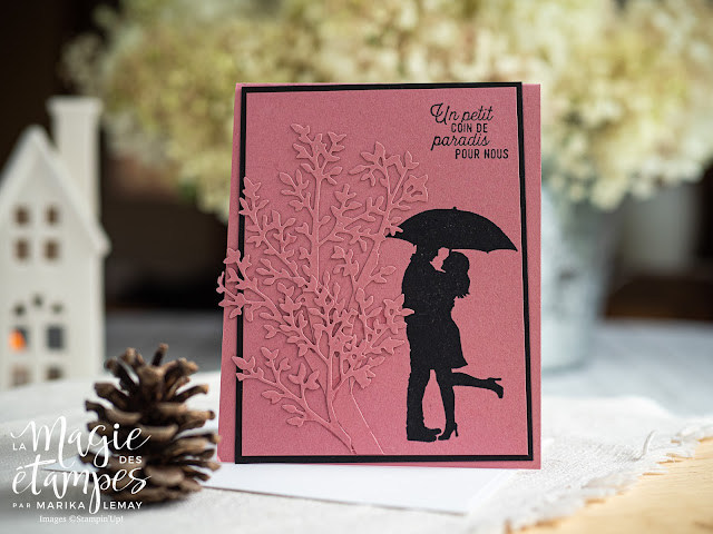 Ensemble de cartes avec le jeu Silhouettes de la vie Stampin' Up!