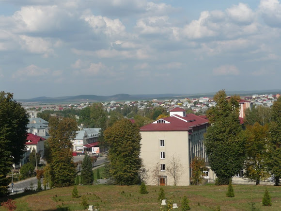 Золочів. Так виглядає місто з замкового бастіону