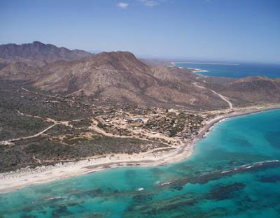 Desaparece playa en los Frailes, Baja california