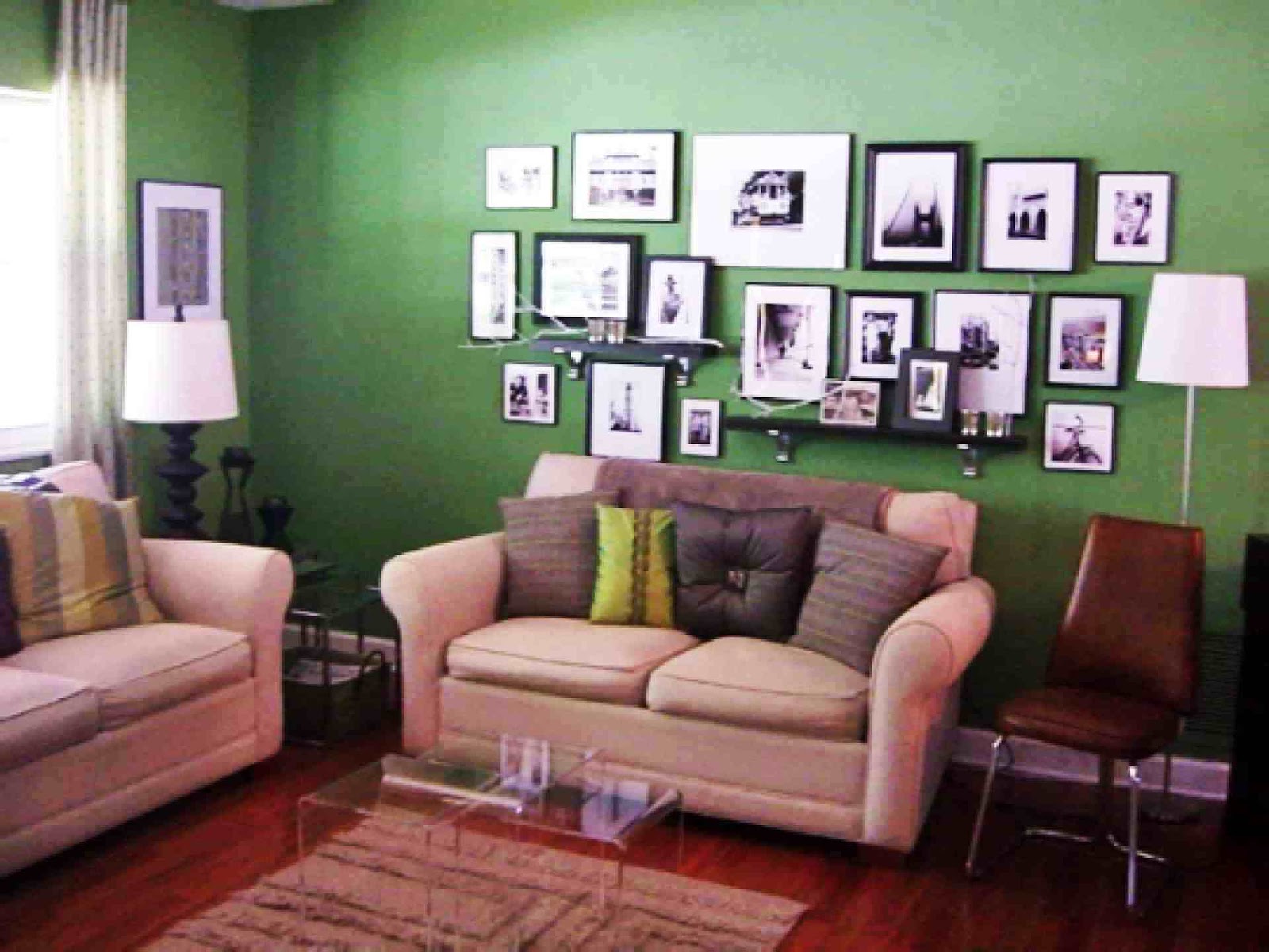  55 kombinasi  warna cat  dinding ruang  tamu  minimalis elegan
