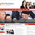 Red Business Blogger Template