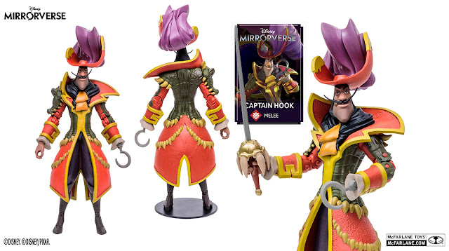 Kabam, Disney Mirrorverse, McFarlane Toys, Captain Hook