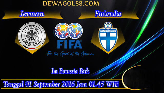 Prediksi Jerman vs Finlandia 01 September 2016