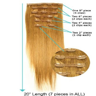 Milani Hair Clip In Extensions Color #1b Natural Black