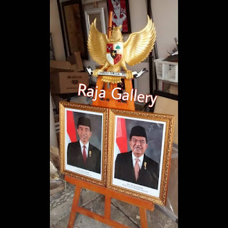 Jual Frame / Bingkai Foto Presiden Jokowi Dan Wapres Ma'ruf Amin