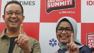  Anies Pastikan Istrinya Tidak Ikut Cawe-Cawe Jika Terpilih Jadi Presiden RI