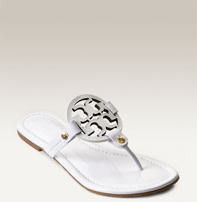 Tory Burch on Tory Burch  Miller  Logo Thong