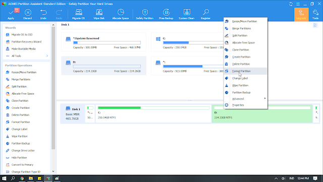 Cara Partisi Harddisk yang Sudah Terinstall Windows