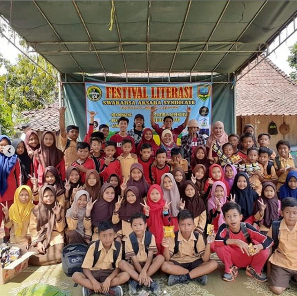 Festival Swakarsa Aksara Syndicate di Desa Lembu, Bancak
