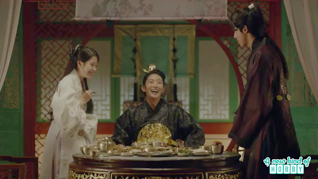  wang so, hae soo and Baek ah happy meal together - Moon Lovers Scarlet Heart Ryeo - Episode 17 (Eng Sub) 