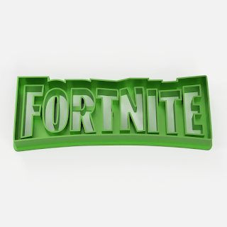 fortnite logo cookie cutter cutting