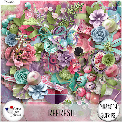 Digital Scrapbooking Kit Refresh by Mystery Scraps