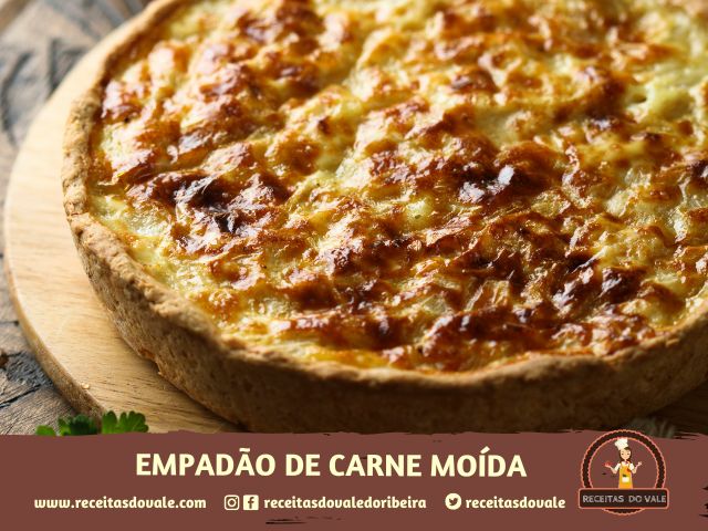 Receita de Empadão de Carne Moída 