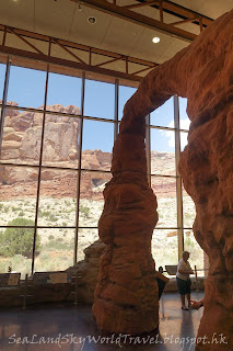 拱門國家公園 Arches National Park, 訪客中心, visitor center