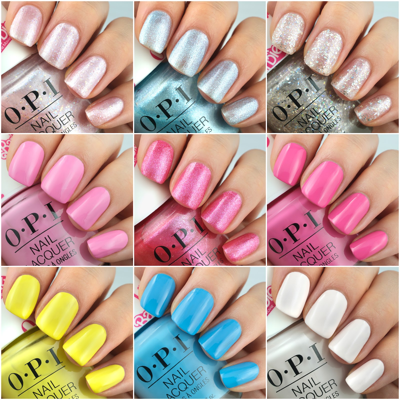 OPI | OPI ♥ Barbie The Movie Collection: Review and Swatches