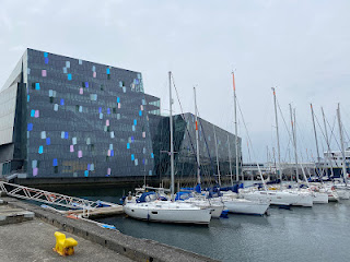 Harpa Concert Hall in Reykjavik, Iceland