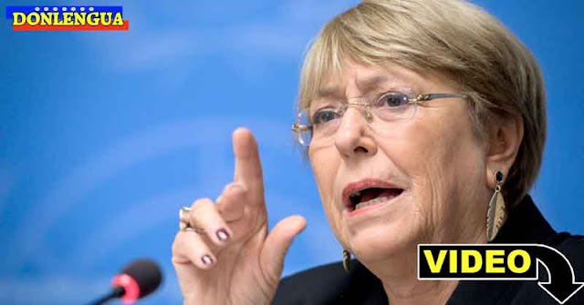 Michelle Bachelet denuncia el miserable salario que reciben los venezolanos