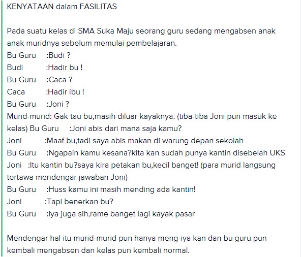 Contoh Teks Anekdot Lengkap Dengan Struktur - Contoh QQ