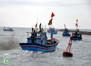 Tàu cá ngư dân Việt Nam thường xuyên hoạt động trên vùng biển thuộc chủ quyền Tổ quốc