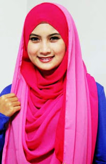 model jilbab segi empat