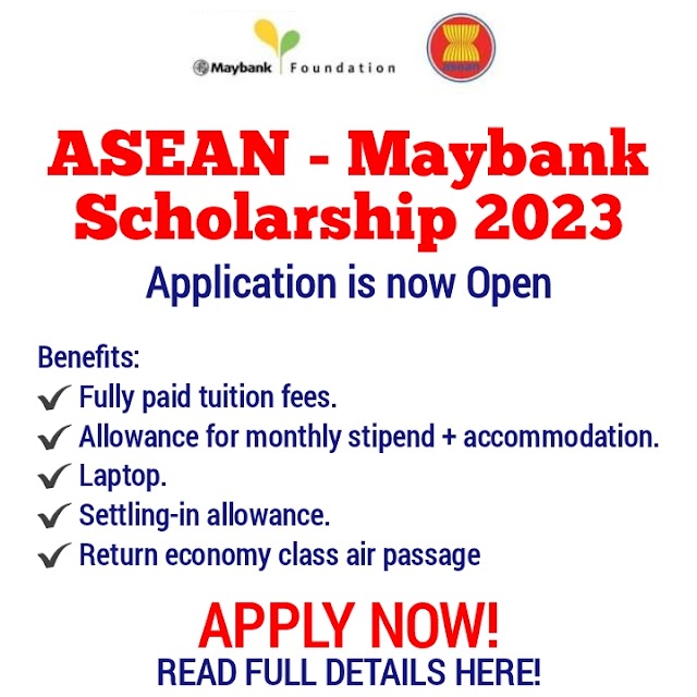 ASEAN - Maybank Scholarship 20230