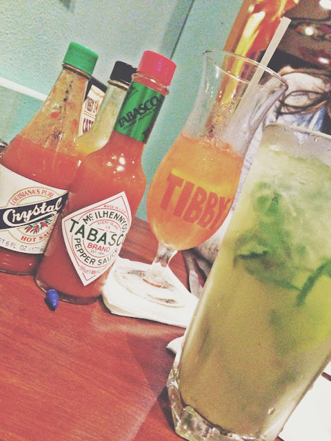 Hurricanes, hot sauce, hemingways 