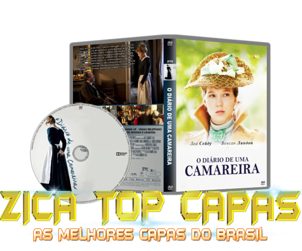 CAPA DO DVD - O DIÁRIO DE UMA CAMAREIRA - LABEL - 2015