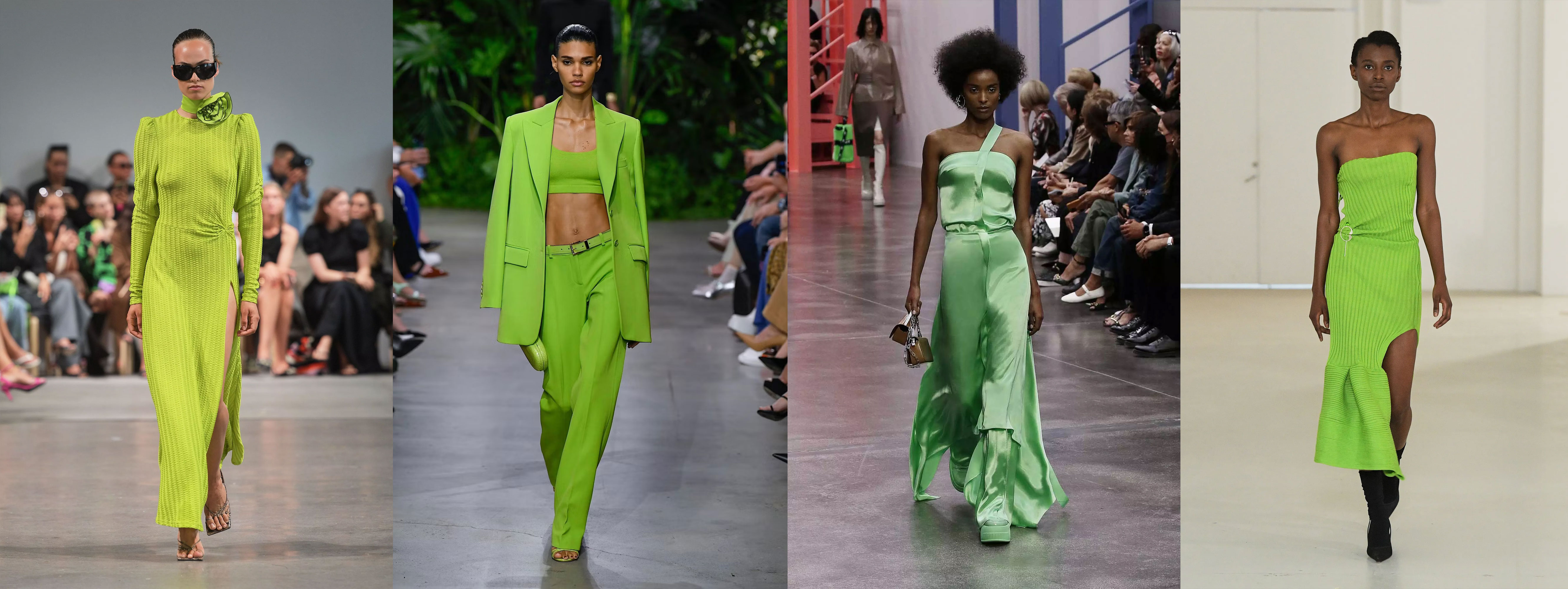 Spring/Summer 2023 Womenswear Fashion Trends Green With Envy
