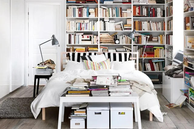 DECORACIÓN: Dormitorios con Libreros