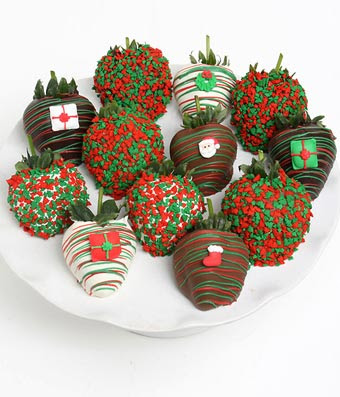 Kim's La Bella Baskets Christmas Strawberries